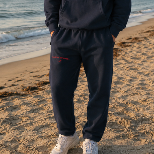 Lobster Club Sweatpants - Navy