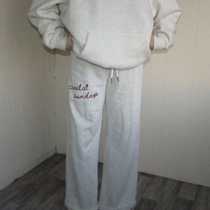 Saltwater Sweetheart Sweatpants - Coastal Mist