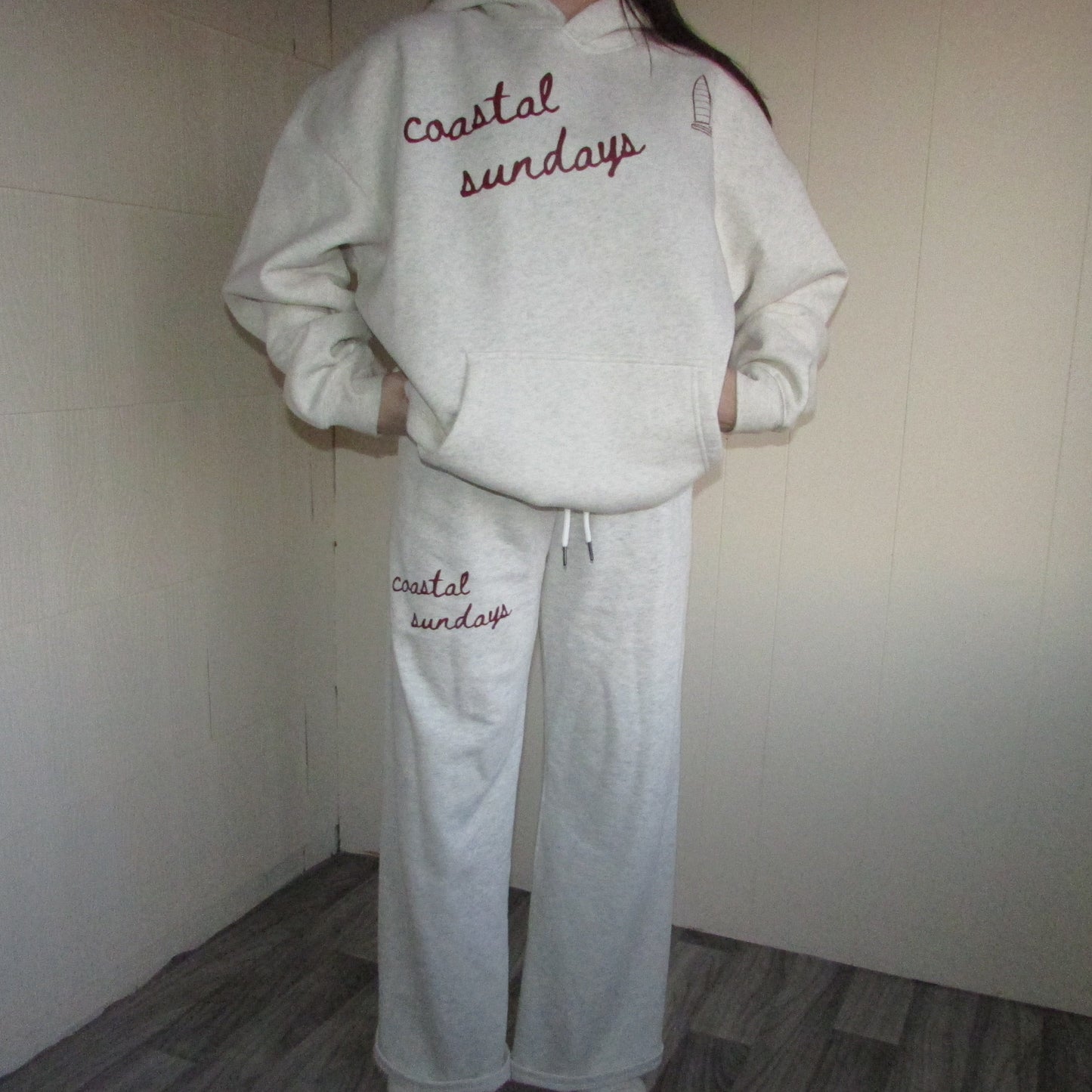 Saltwater Sweetheart Hoodie - Coastal Mist