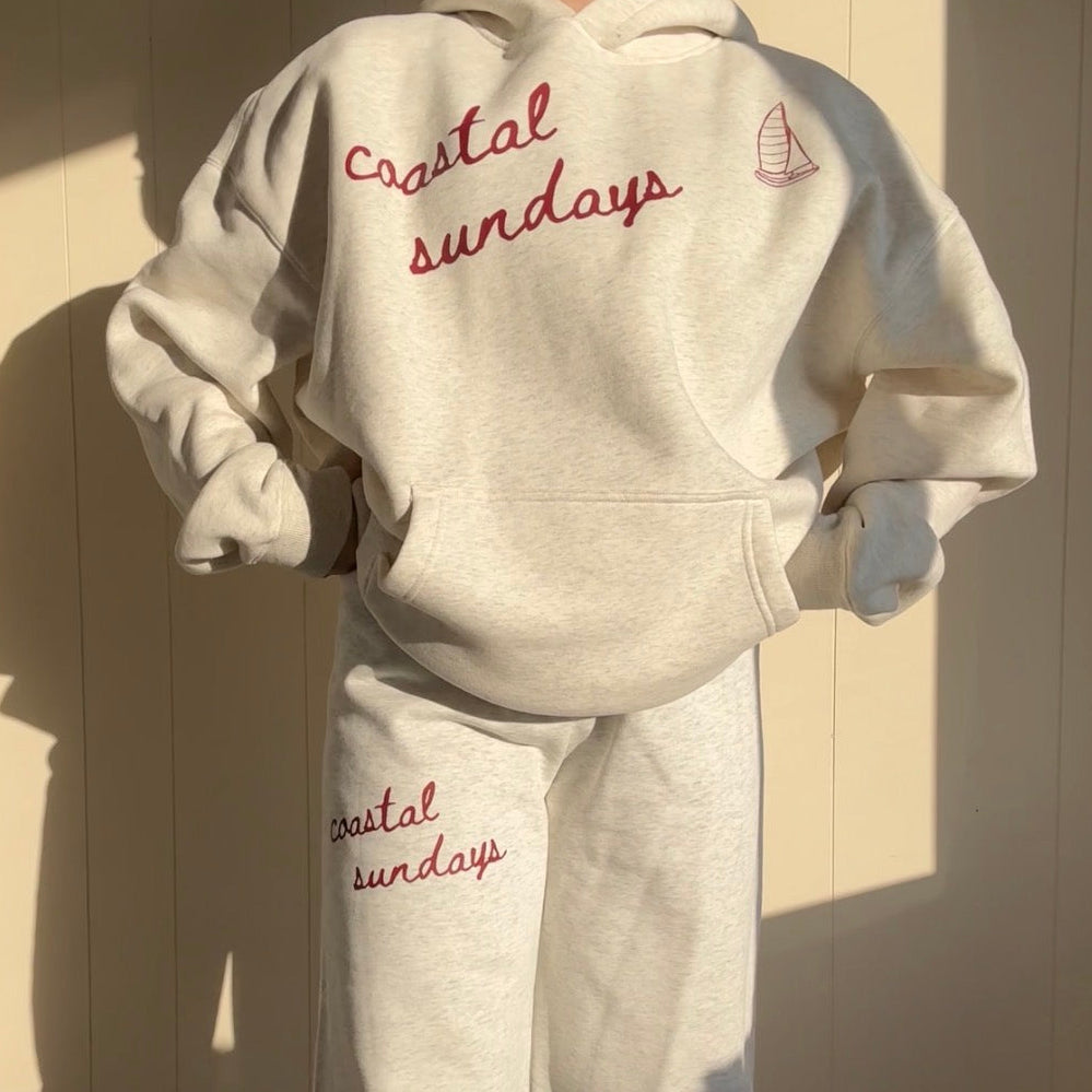 Saltwater Sweetheart Hoodie - Coastal Mist