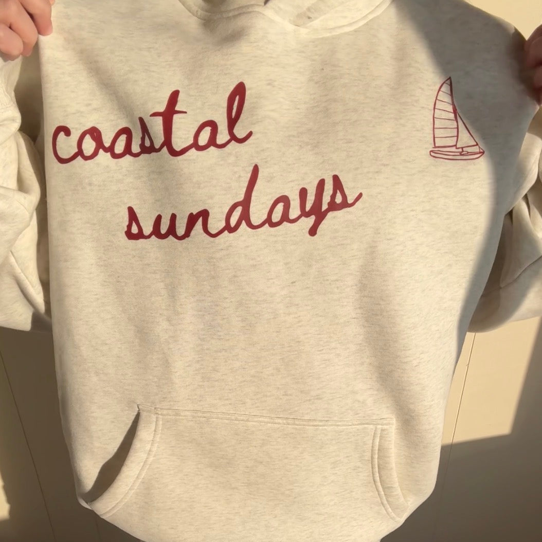 Saltwater Sweetheart Hoodie - Coastal Mist