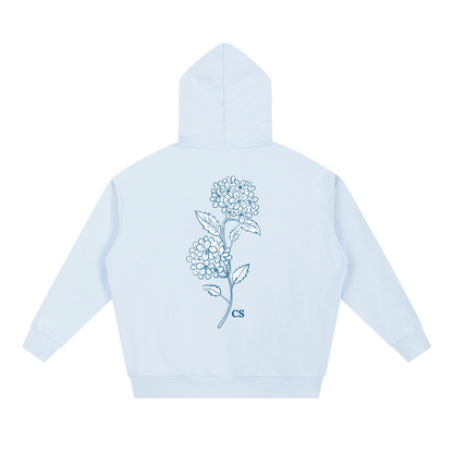 Cape Bloom Hoodie - Seaglass Blue