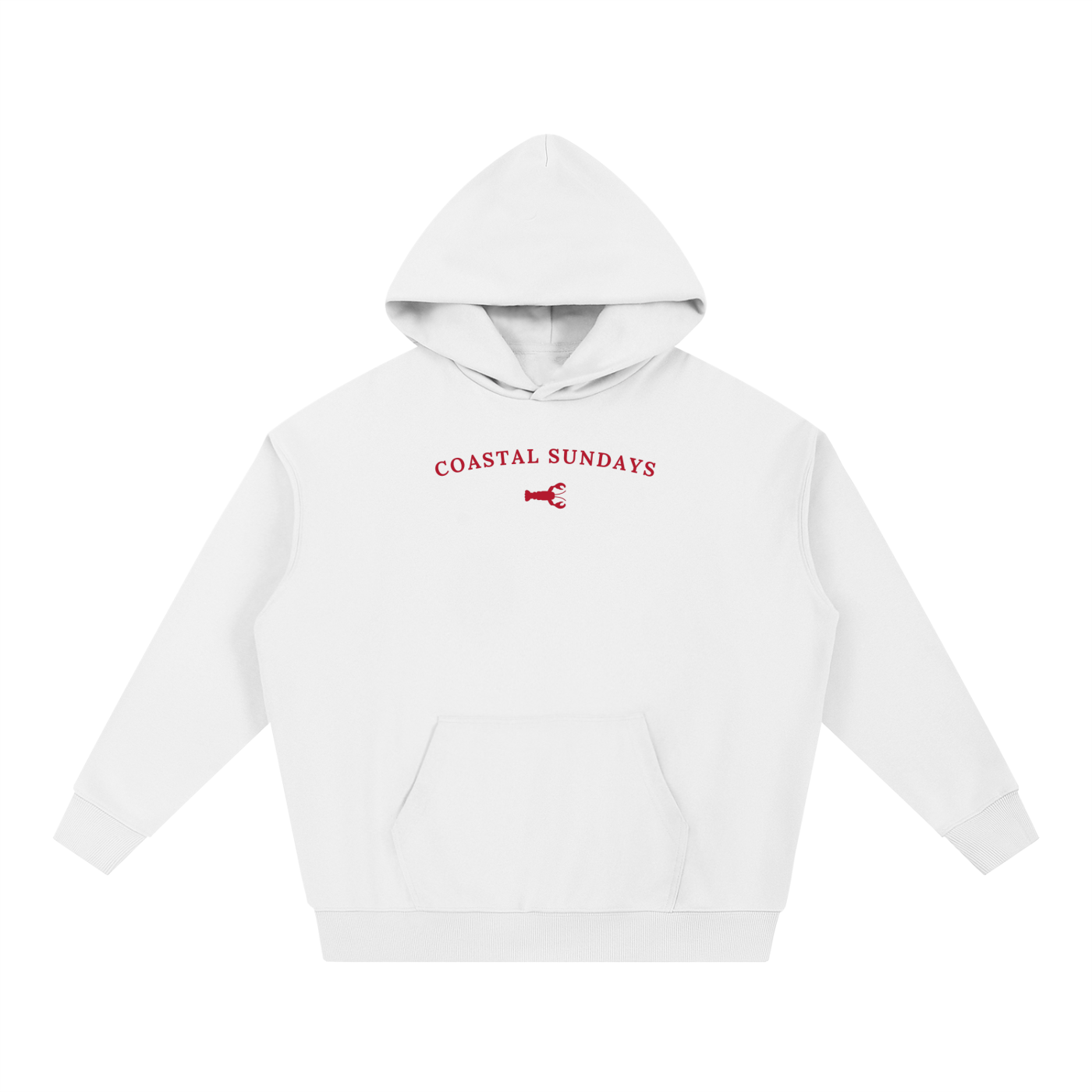 Lobster Club Hoodie - White